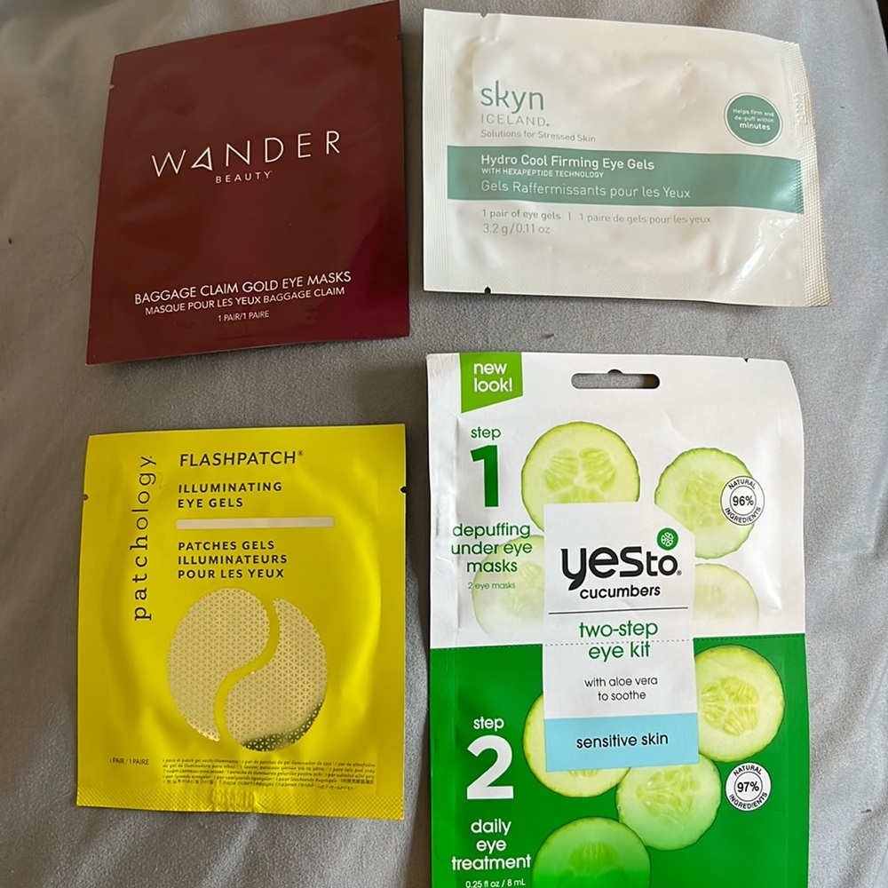 Luxury Eye Masks Bundle - 4 fabulous sets!